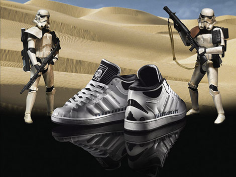 Кроссовки Adidas и Star Wars